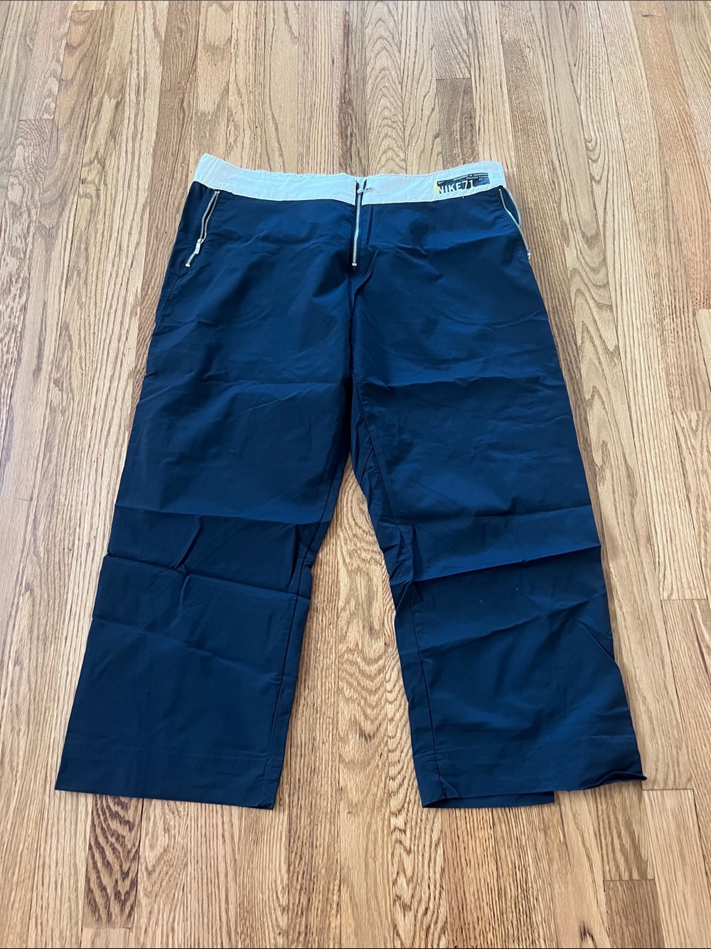 Nike Navy Jogger Capris with Waistband